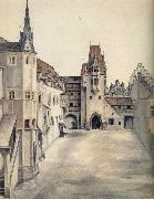 Albrecht Durer The Courtyard of the Former Castle in innsbruck china oil painting reproduction